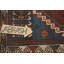 Tapis teinture végétale antique pré-1900 3 x 6