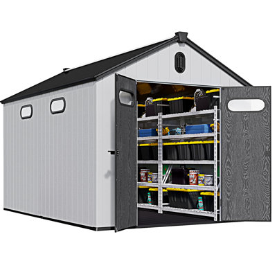 Plastic Storage Shed With Floor