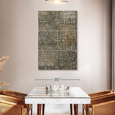 Tissu Adinkra vieilli Kerner II