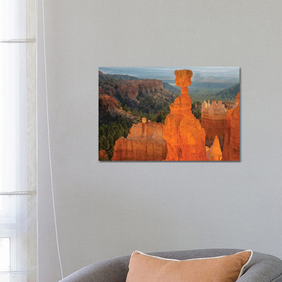 Utah, Bryce Canyon National Park. Thor's Hammer 1 Piece Wrapped Canvas Wall Art