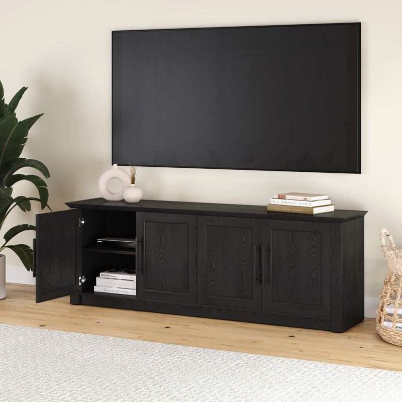 Nishant TV Stand for TVs up to 78", Espresso 