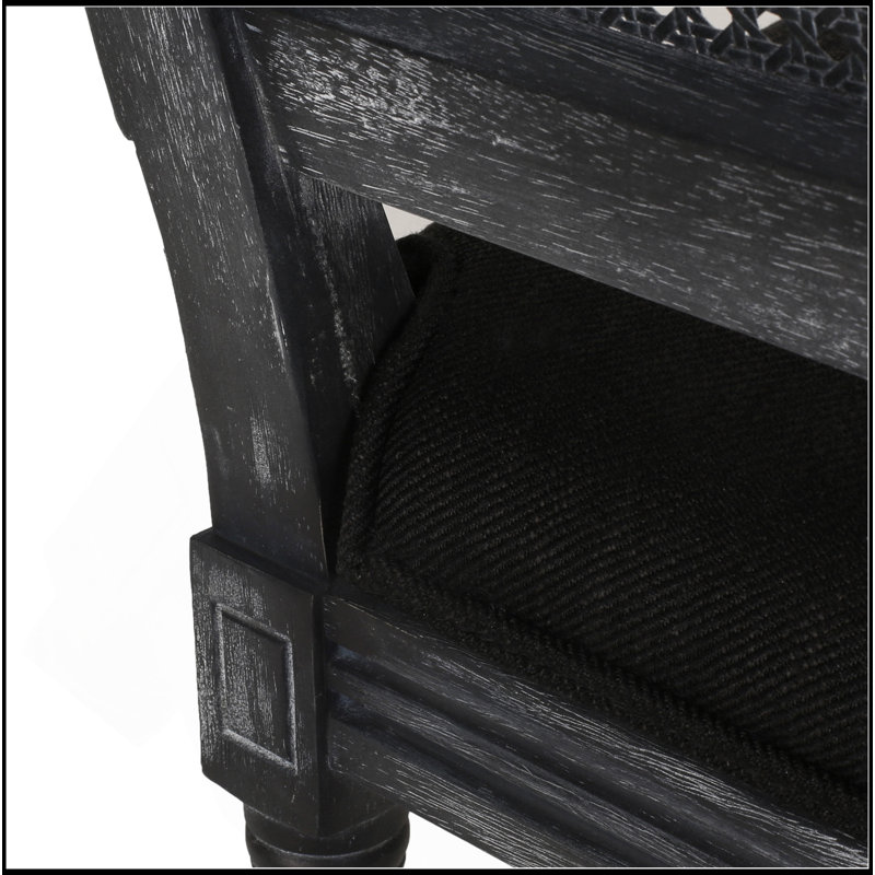 Chaise de salle à manger, Noir, noir, noir, noir