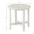 Jeyren 18" W High-Density Polyethylene Round Side Table with Slatted Top-365351245