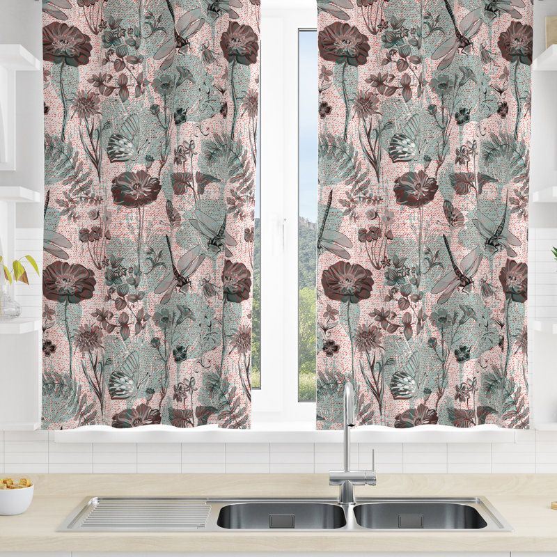 Mahoe Room Darkening Curtain Pair, 40'' W x 61'' L