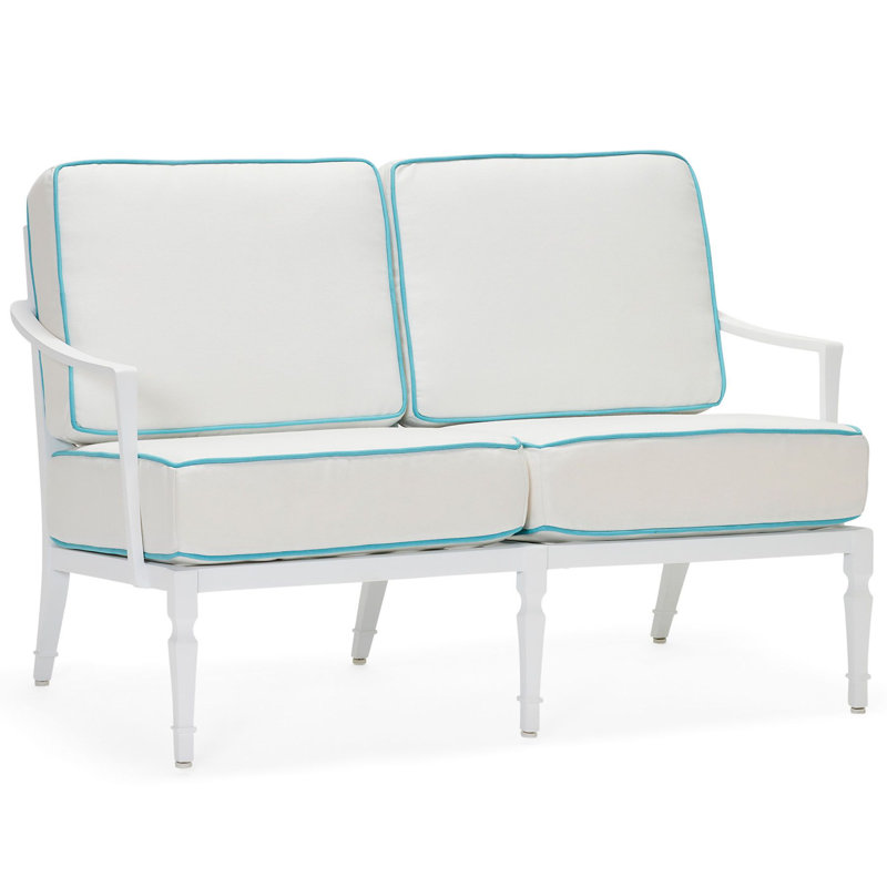 Causeuse, Blanc mat