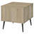Balboa Distressed Pine Square Engineered Wood Side End Table