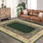 Floral Rug for Bedroom  Washable Area Rugs for Living Room Non Slip Ultra-Thin, Soft Throw Carpet for Nursery, Kids Playroom, Classroom, Home Office Decor-714233396
