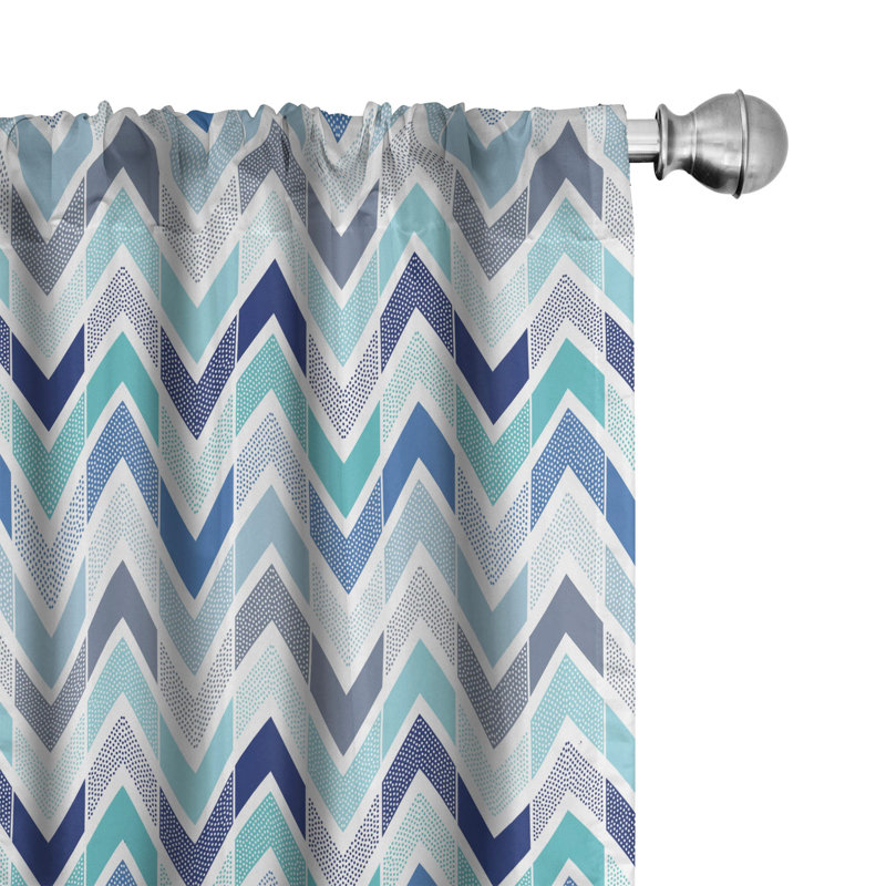 Seamless Semi-Sheer Rod Pocket Sliding Panel, 28" x 95"
