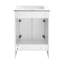 Burdon Meuble-lavabo de salle de bain avec comptoir en céramique-100841234-100841231