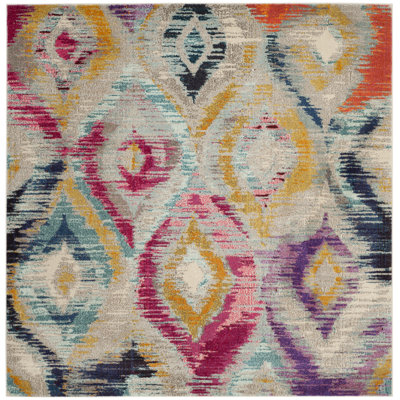 Theresa Performance Geometric Rug