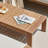Outdoor Conversation Furniture Set with Wood Pattern