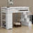 Loft Bed With Storage Drawers And Stairs-165100890