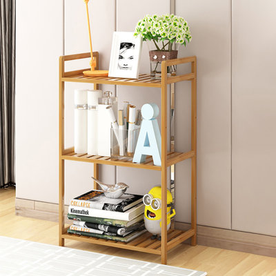 Multiple layers Wood Book Storage Shelf