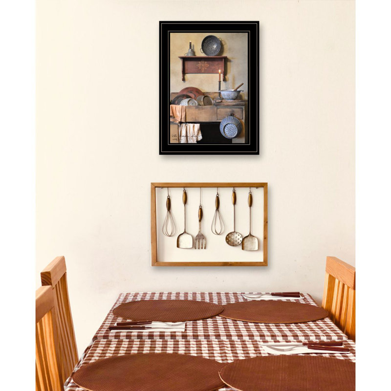 «The Kitchen Sink» par Billy Jacobs, reproduction encadrée prête à être accrochée, H 19 po x l 15 po x P 1 po