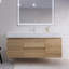 Ensemble de meuble-lavabo mural simple 59 po Babajide-239909915