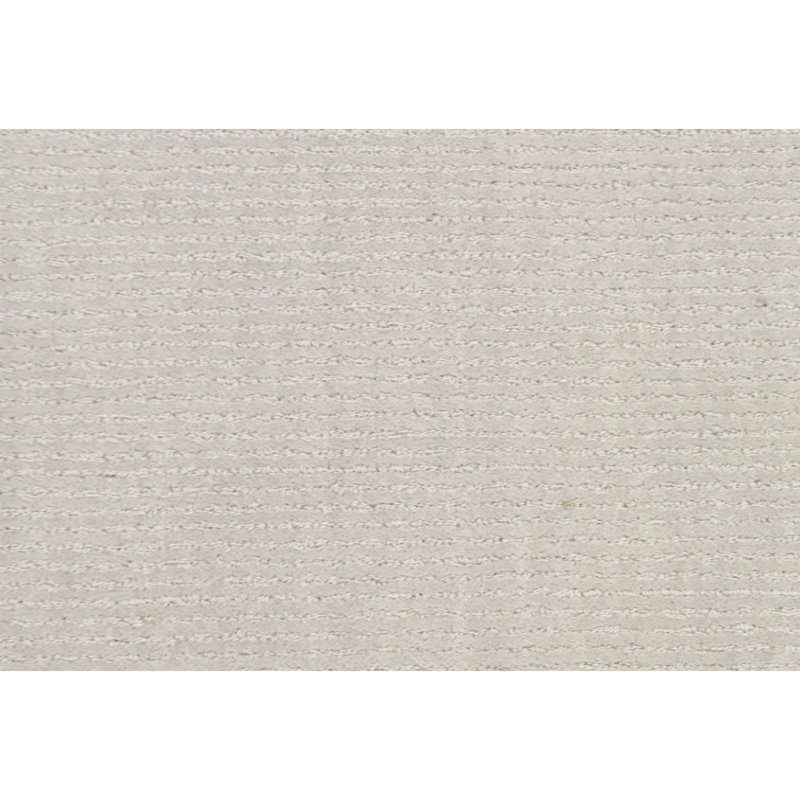 Tapis rectangulaire en laine noué à la main de couleur unie en argent, Rectangle de 10 pi x 14 pi