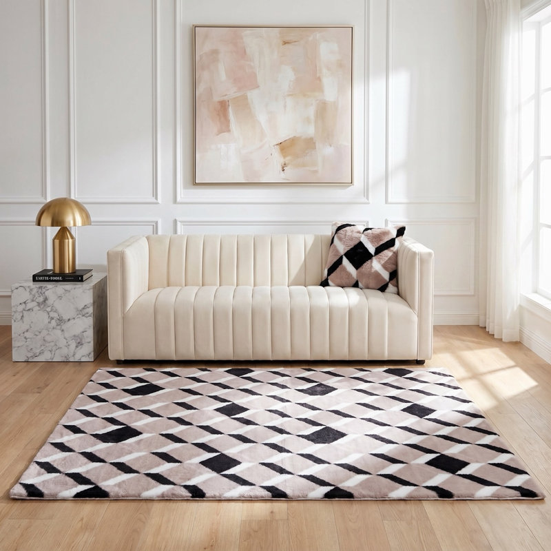 Govind Abstract Geometric Indoor Area Rug