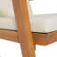 Chaises longues de patio en bois d'acacia durable, confort moderne pour les espaces extérieurs