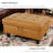 Faux Leather Ottoman-77621950