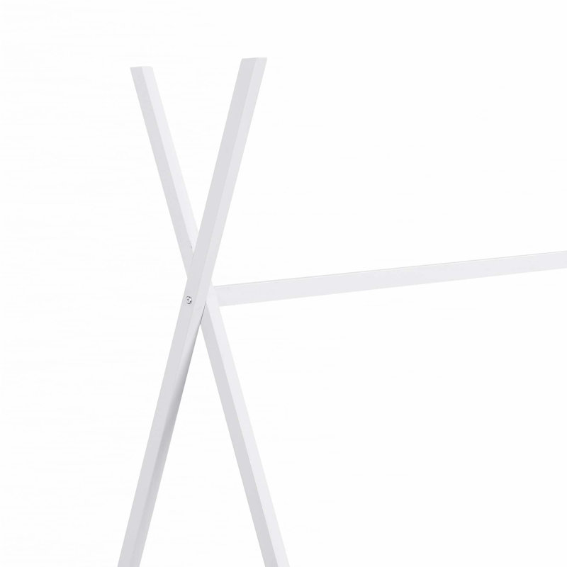 Lit plateforme en métal, Blanc, Couleur