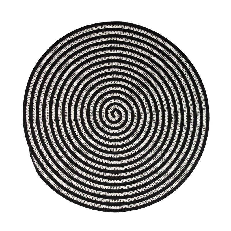 Tapis rond intérieur / extérieur, Rond 16 po