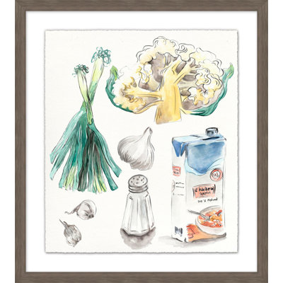 Cauliflower Soup Painting by Nathan Turner