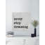Never Stop Dreaming IV - Wrapped Canvas Print-35613330