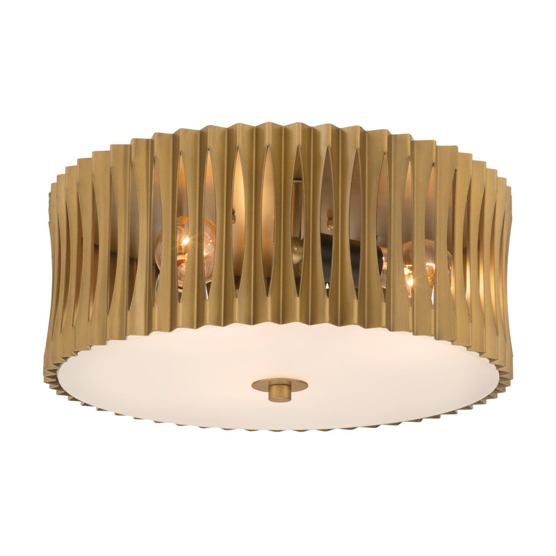 Plafonnier encastré 3 lumières 16 po Aven