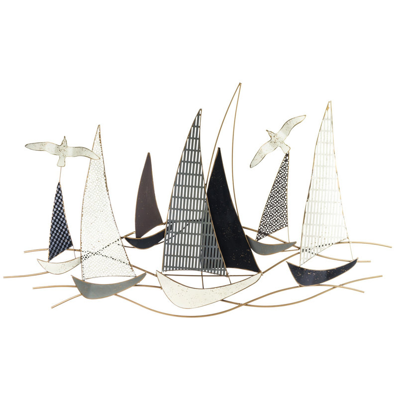 Coastal Wall Decor on Metal
