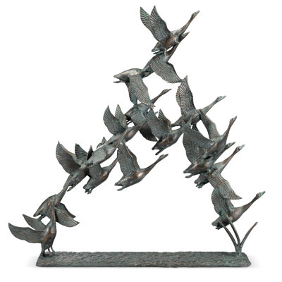 Flock of Ducks Sculpture
