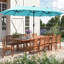 Parasol de marché rectangulaire de 144 po x 72 po Shannette-1507053106