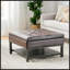 Table basse avec rangement et repose-pieds