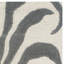 Tapis ivoire / gris foncé en laine touffeté à la main Christoffel-24824756