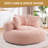 Corduroy Floor Lounge – Compression-Bean Bag, No Assembly-1476067076