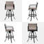 Tabouret de bar pivotant en aluminium 30 po Sunbrella-49436541