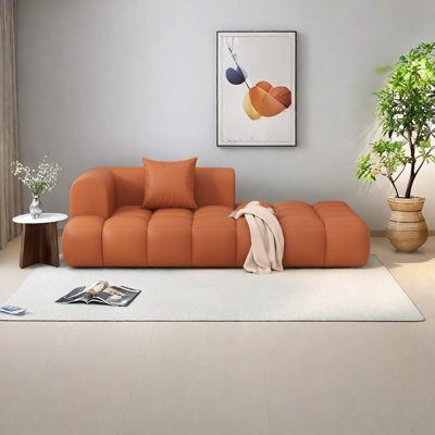 Fauteuil inclinable en similicuir de conception personnalisée