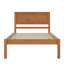 Base de lit plateforme simple avec tête de lit-881155936