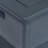 WFX Utility 119cm W 320L Water Resistant Plastic Lockable Deck Box in Anthracite