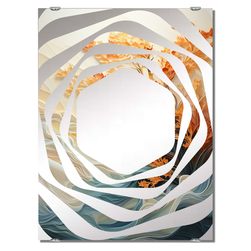 Miroir mural Poduska, 32 po x 24 po