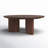 Caya Round Wood Coffee Table-2005950351