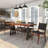 Reale Solid Wood Top Dining Table
