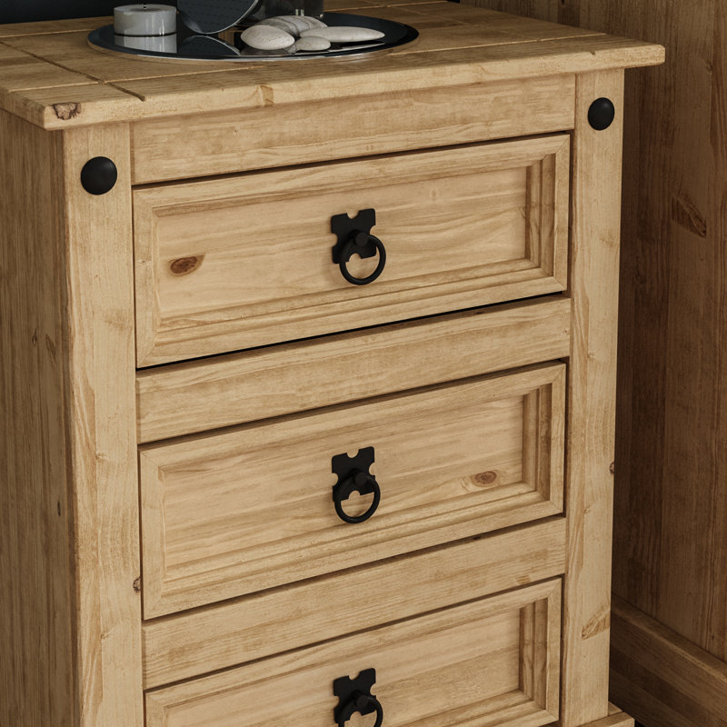 Harold Solid Wood Piece Bedroom Set