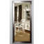 Miroir mural en argent biseauté rectangulaire Bernadette-23047572