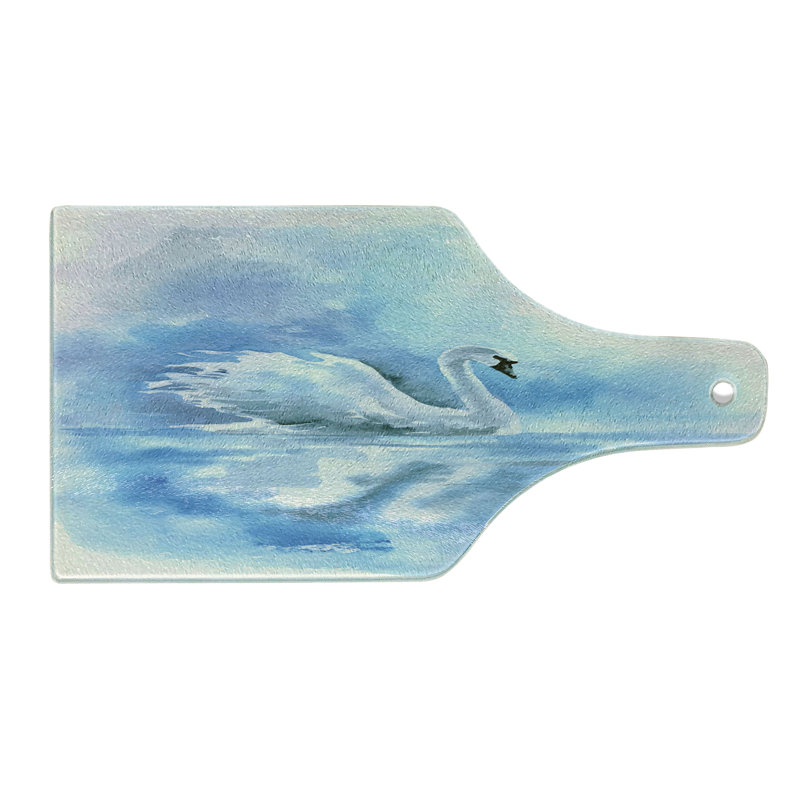 Planche à découper en verre trempé Ambesonne