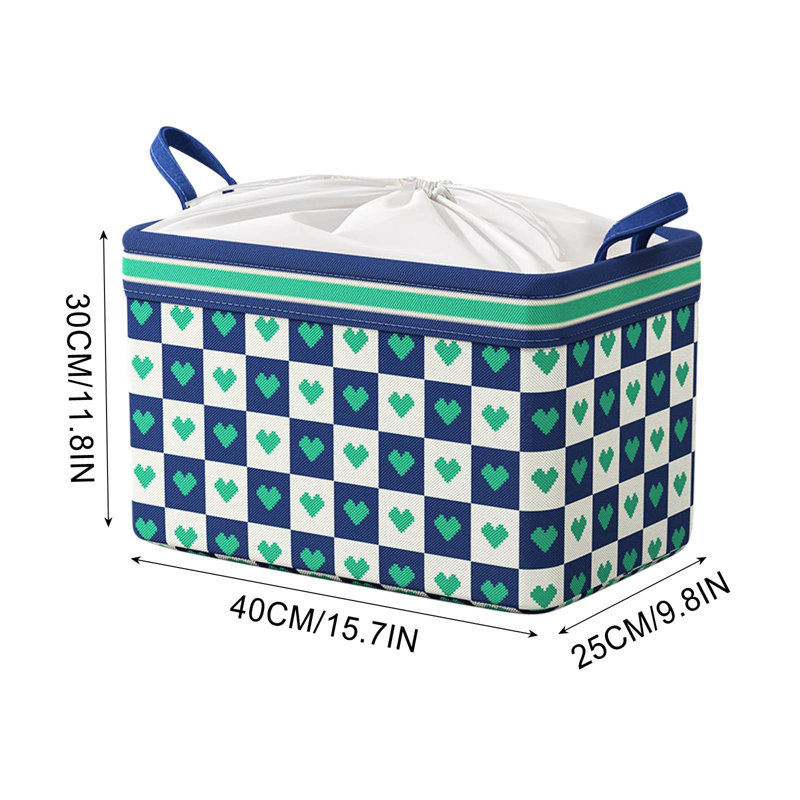 Clothes Storage Bags Large Capacity Clothes Storage Bins Foldable Closet Organizers Storage Containers With Handles Thick Fabric For Blanket Comforter