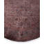 Overdyed Hand-Knotted Wool Modern-Contemporary Brown Area Rug 5' 8" x 5' 8"