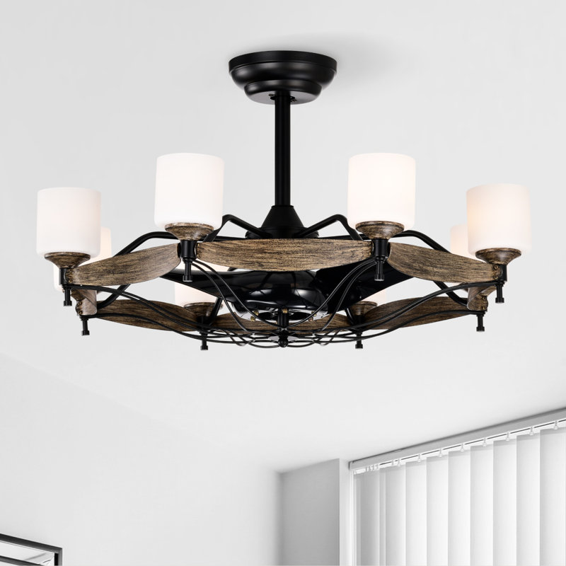 Ventilateur de plafond 33 "avec bougies