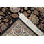 Wool Oriental Area Rug in Black/Brown