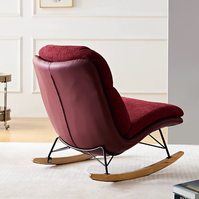 Chaise berçante simple de style italien
