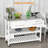 HOMCOM Kitchen Island With Stainless Steel Top-588042429